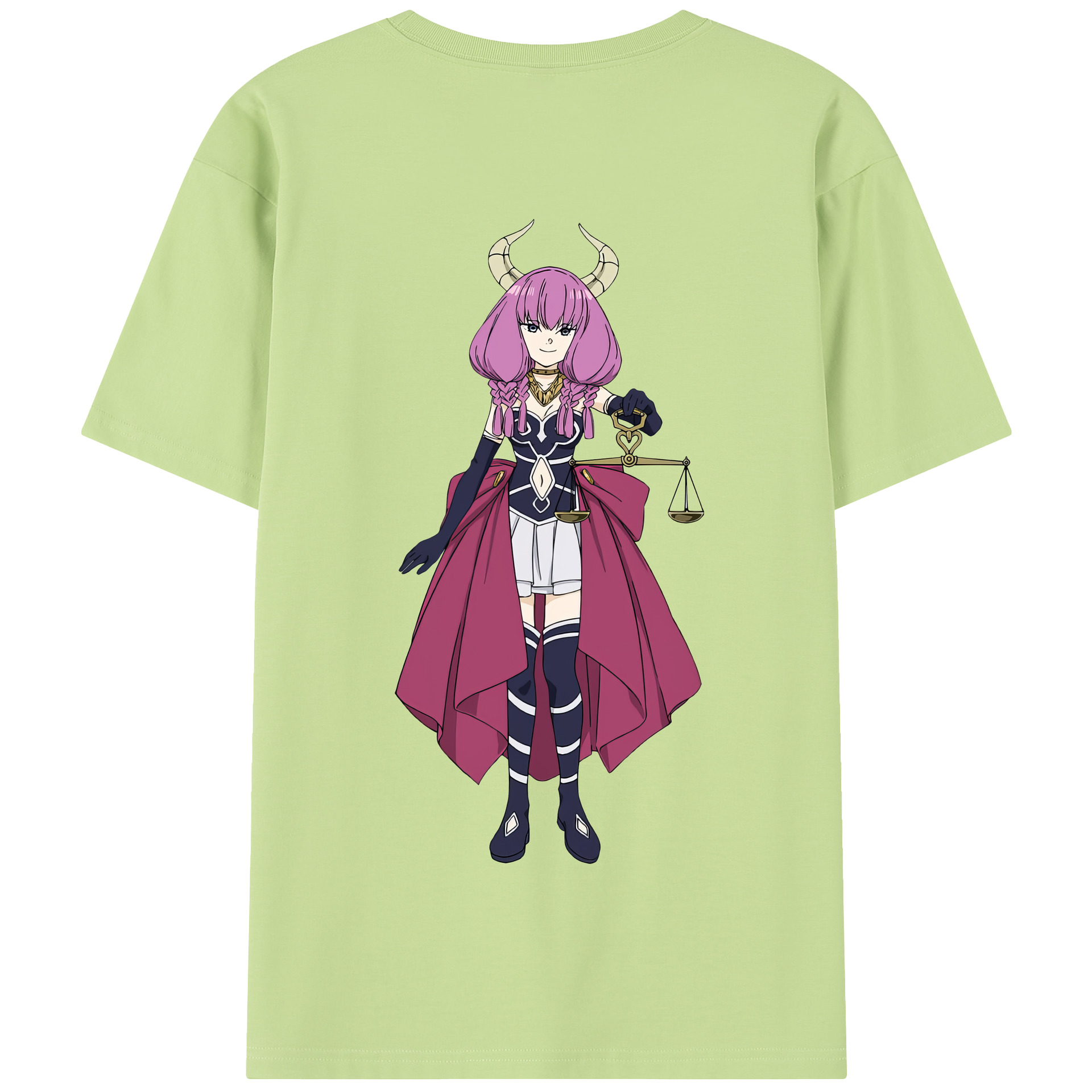 （画像用） 葬送のフリーレン Frieren 綿100％半袖Tシャツ（背面プリント）
